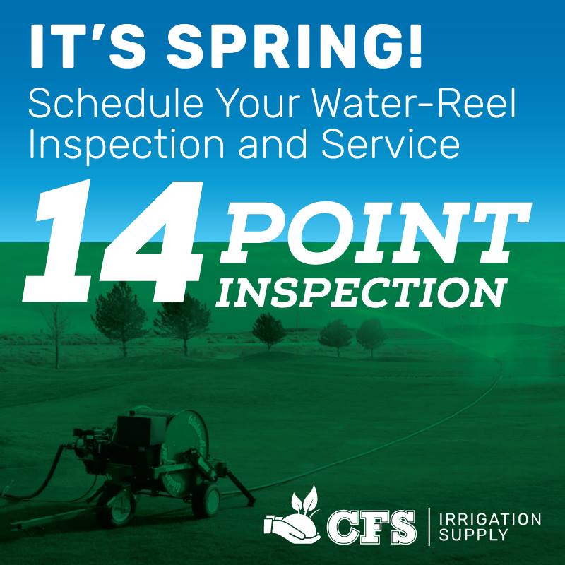 Cuff Irrigation Supply 14-Point Inspection for Spring