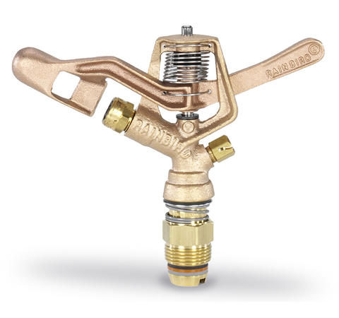 Rain Bird 35ADJTNTB Adjustable Brass Impact Sprinkler for sale online 